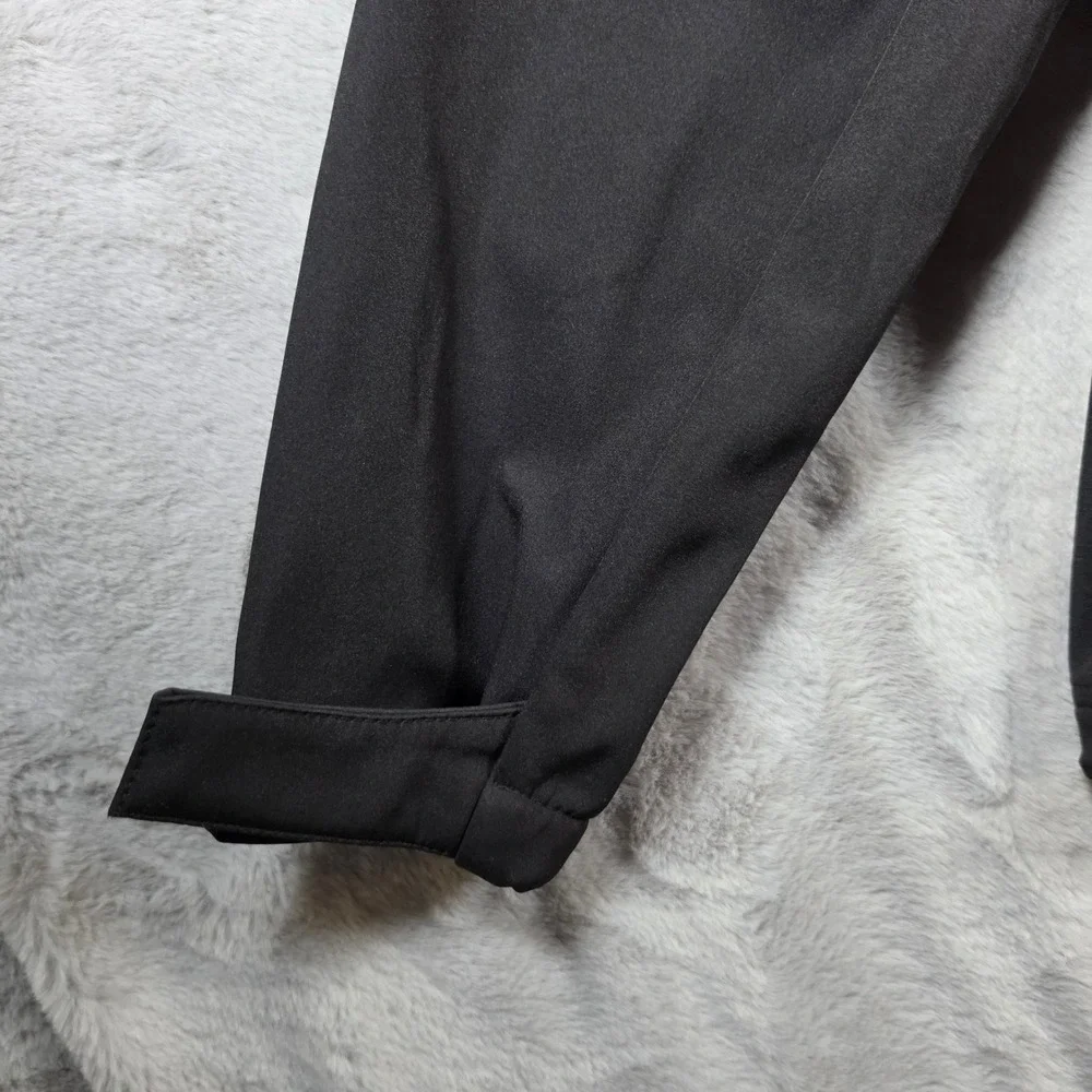Free Soldier Tactical Softshell Jacket Mens Medium Black‎ Fleece Lined Hooded